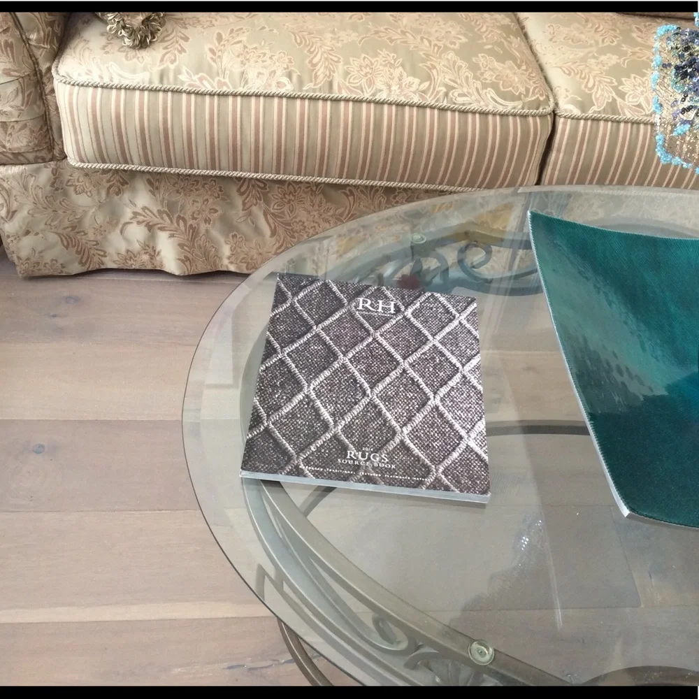 RH restoration hardware catalog table look book